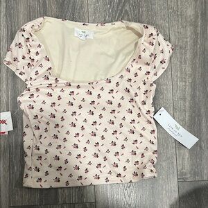 Floral Print Women's Top